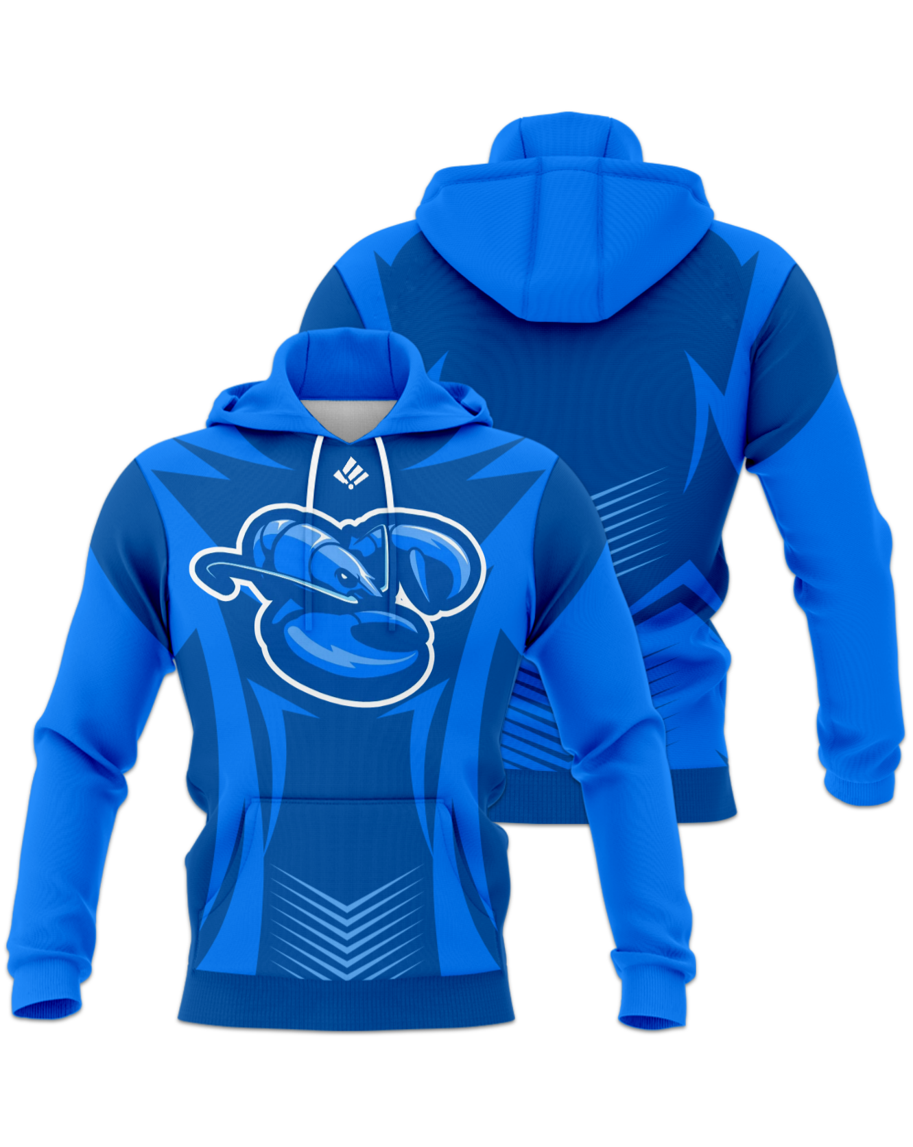 Rendered product preview, stack