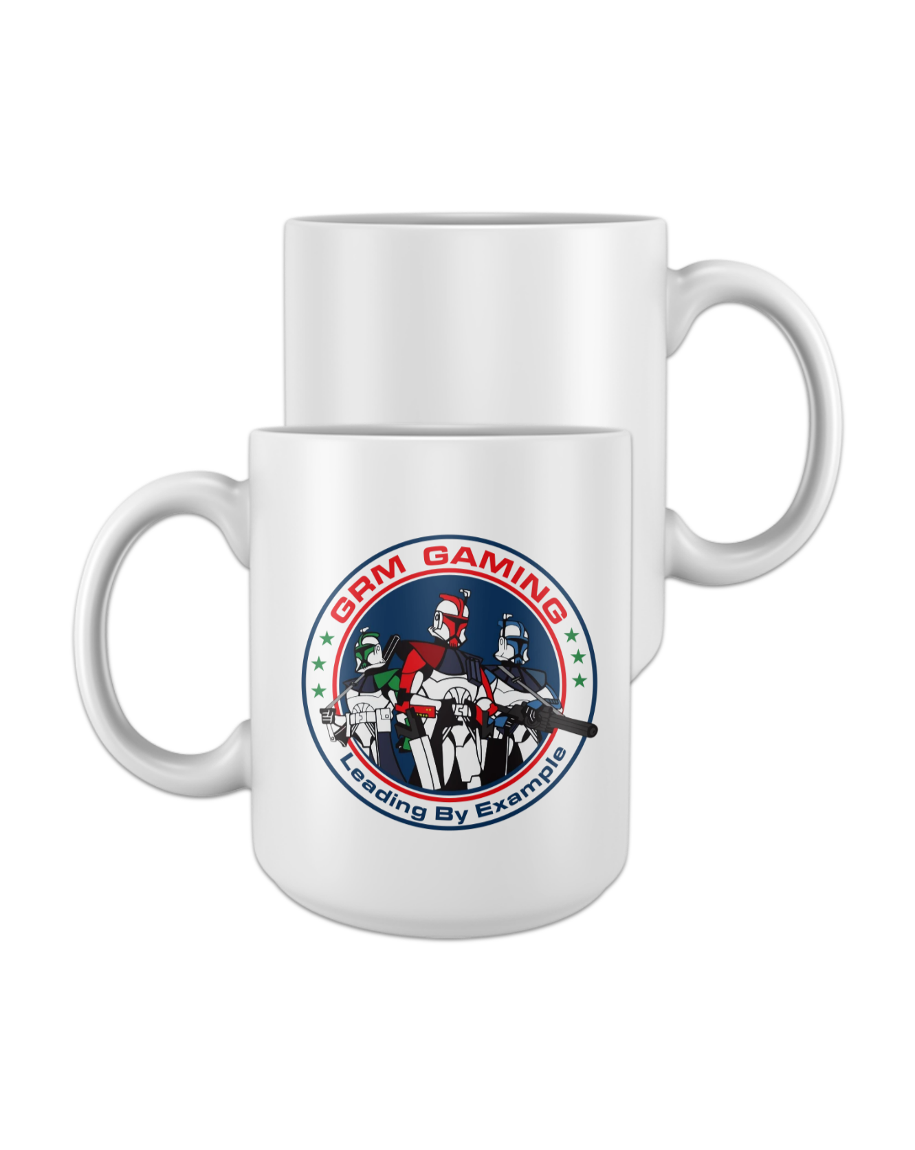 Rendered product preview, stack