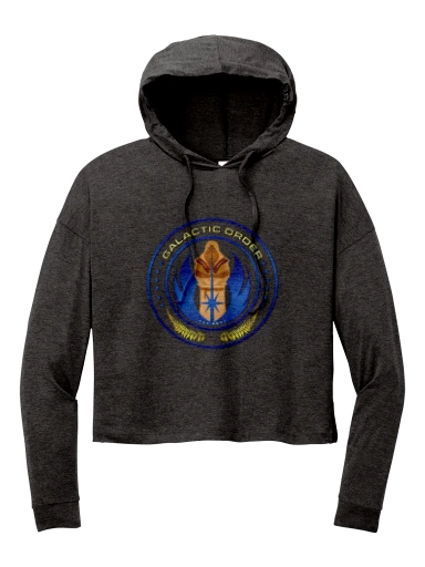 District Women's Perfect Tri Midi Long Sleeve Hoodie preview, front