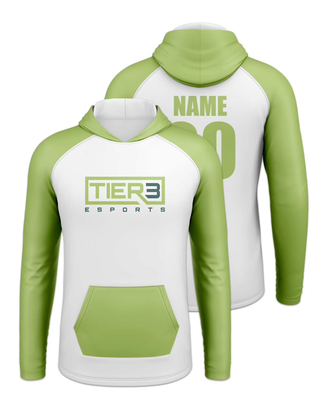 Rendered product preview, stack