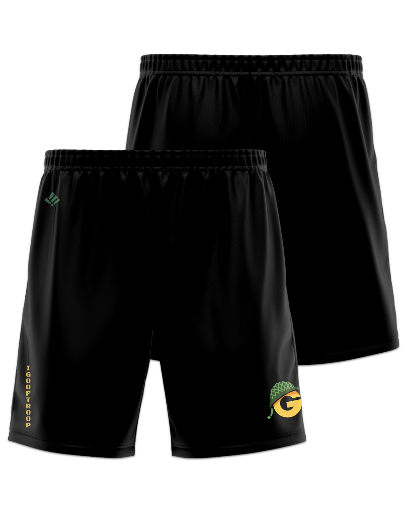 Rendered product preview, stack