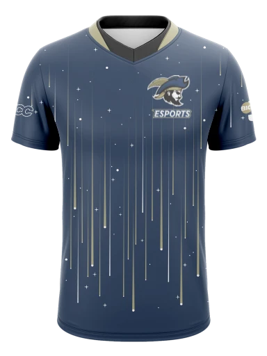 Dual Collar Esports Jersey preview, front