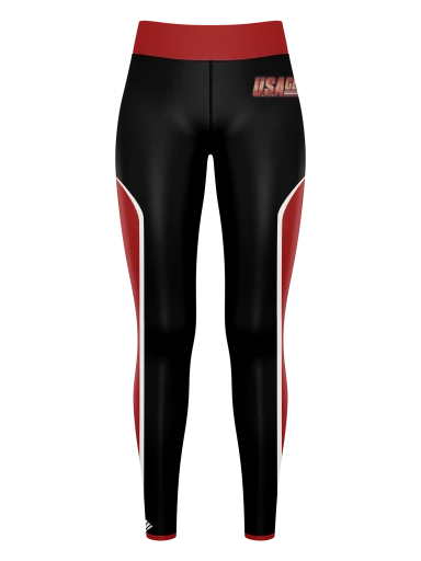 Womens U.S. Agents Leggings preview, front
