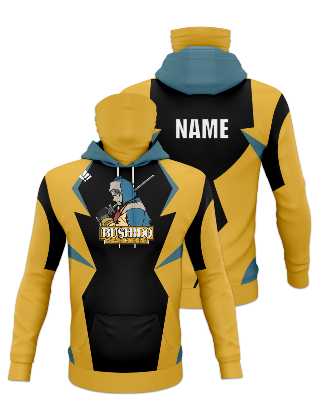 Rendered product preview, stack