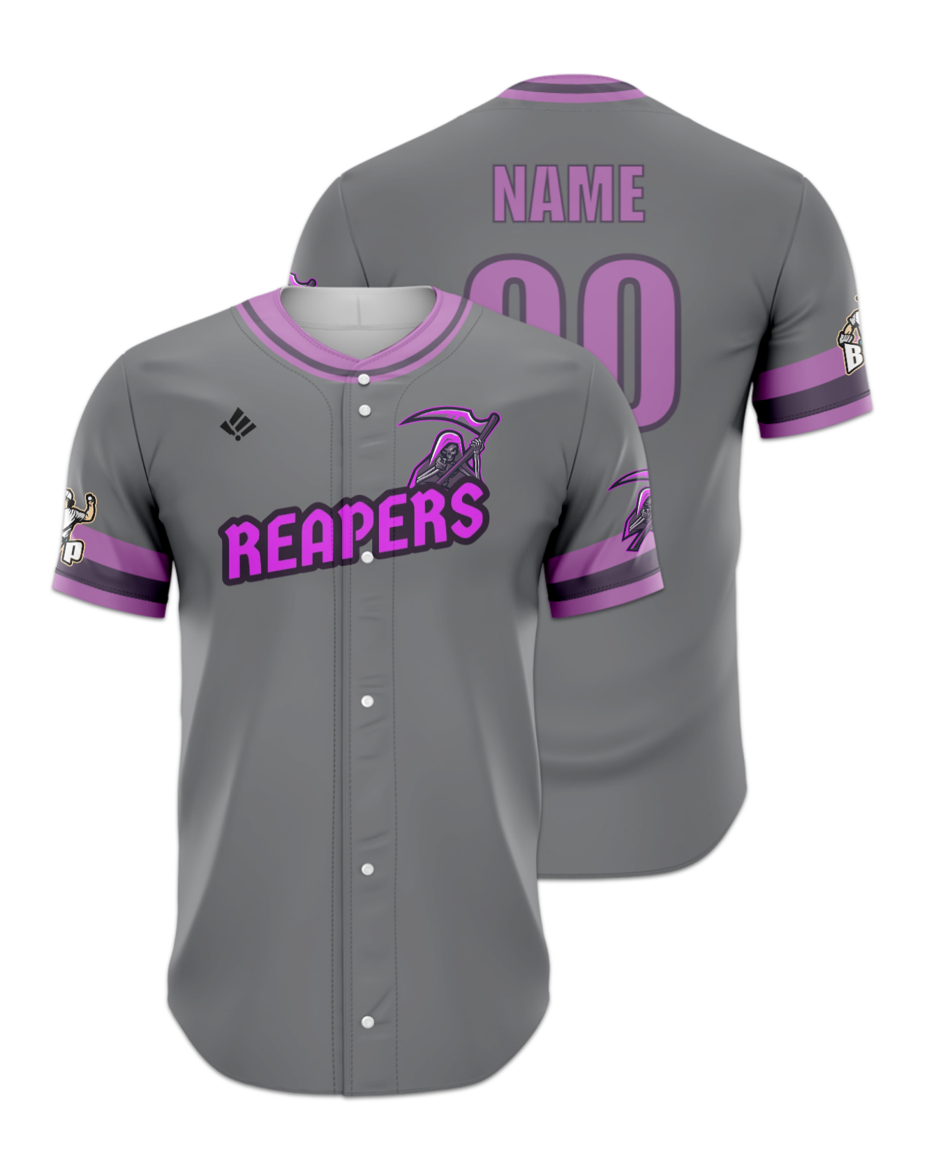 Rendered product preview, stack