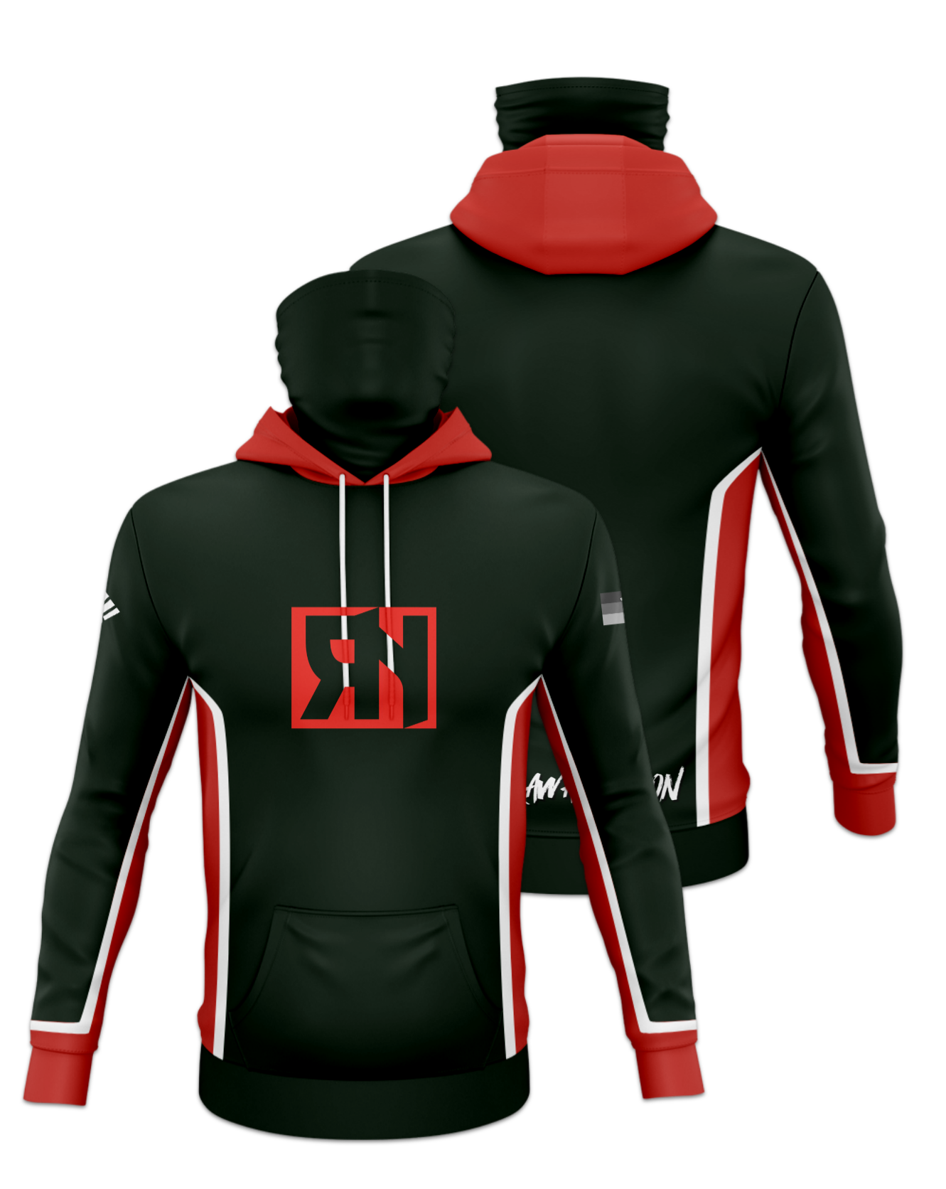 Rendered product preview, stack