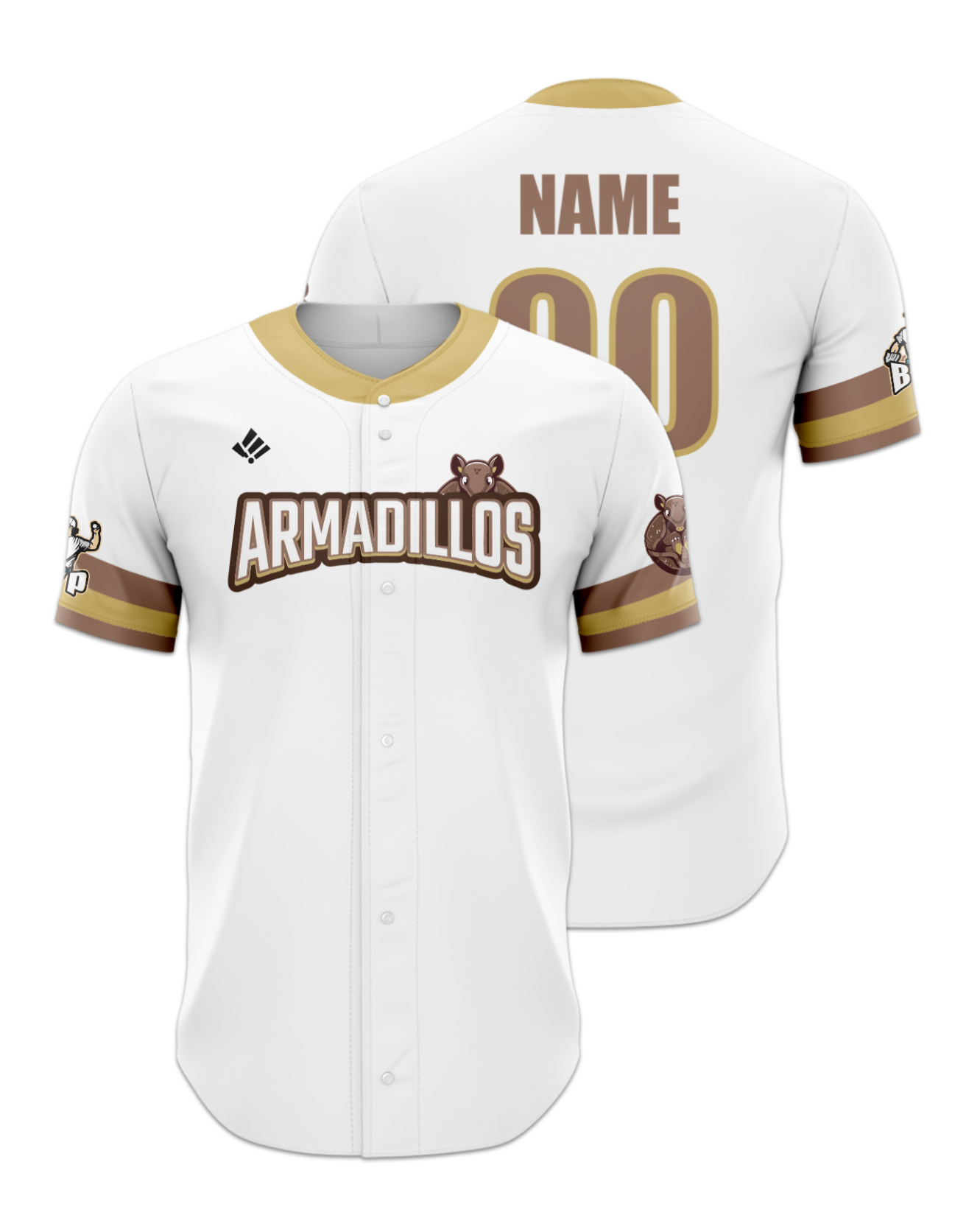 Rendered product preview, stack