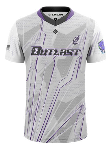 Custom Dual Neck Esports Jersey preview, front