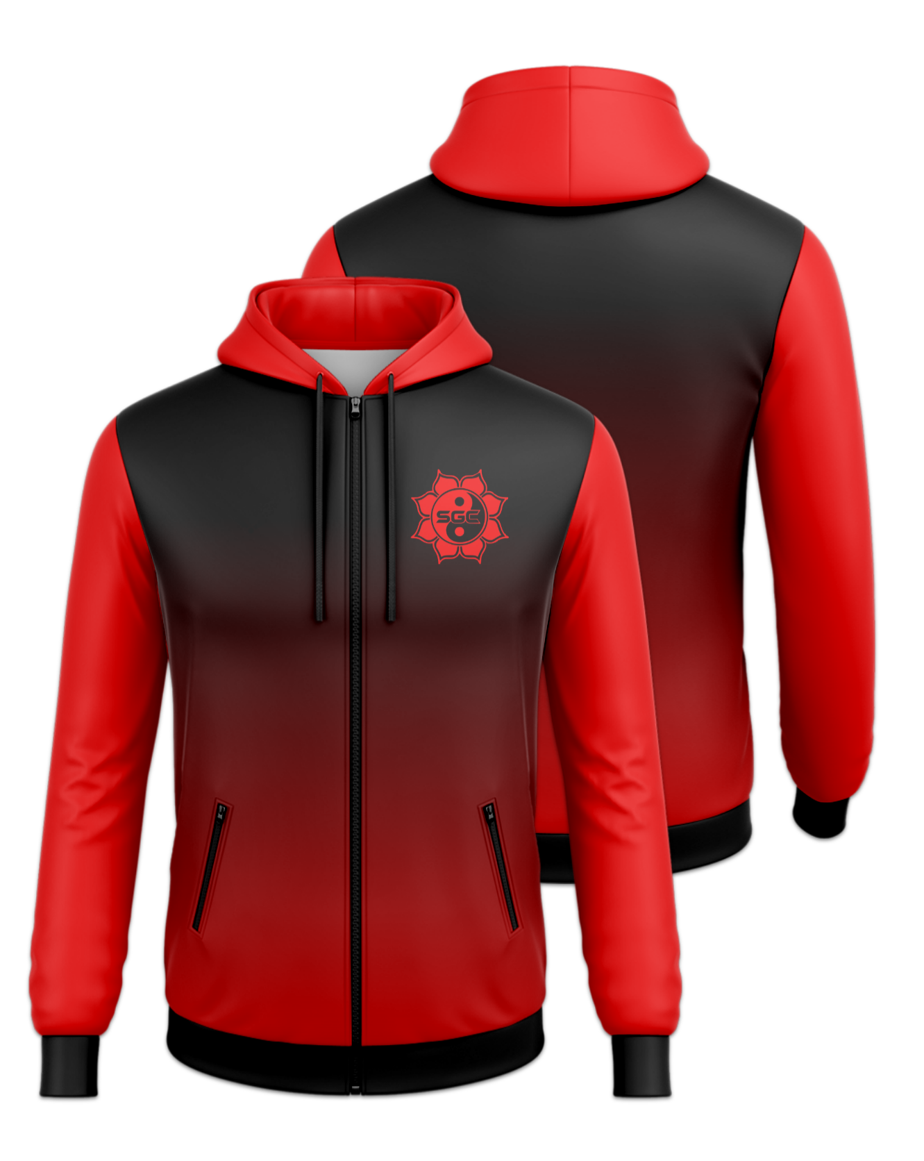 Rendered product preview, stack