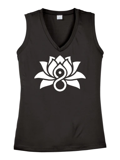 Sport-Tek Women's Sleeveless PosiCharge Competitor V-Neck Tee preview, front