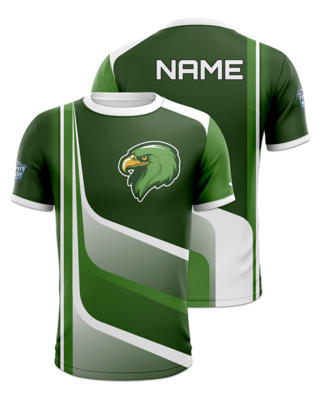 Rendered product preview, stack