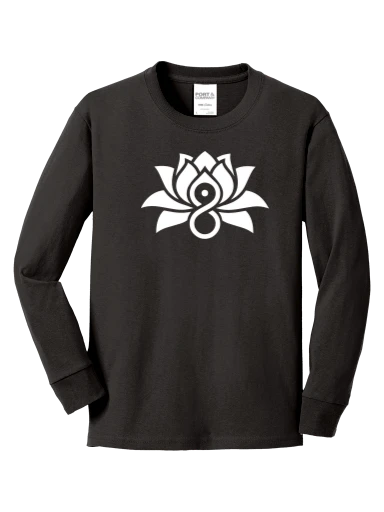 Youth Long Sleeve Core Cotton Tee preview, front