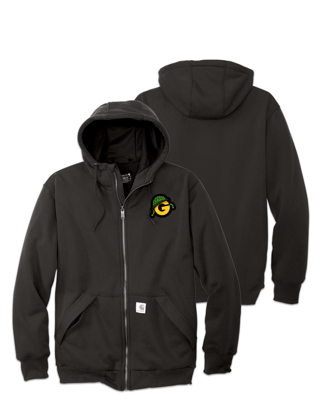 Rendered product preview, stack