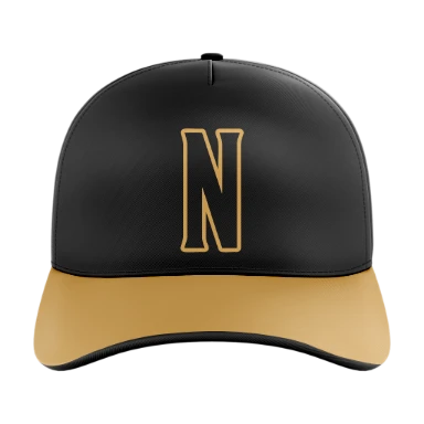 Sublimated 5 Panel Curved Bill Cap preview, front