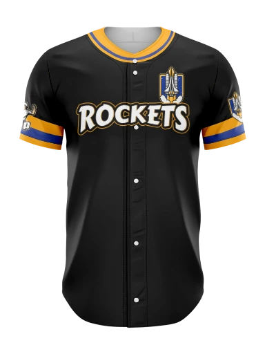 Sublimated Full Button Baseball Jersey preview, front