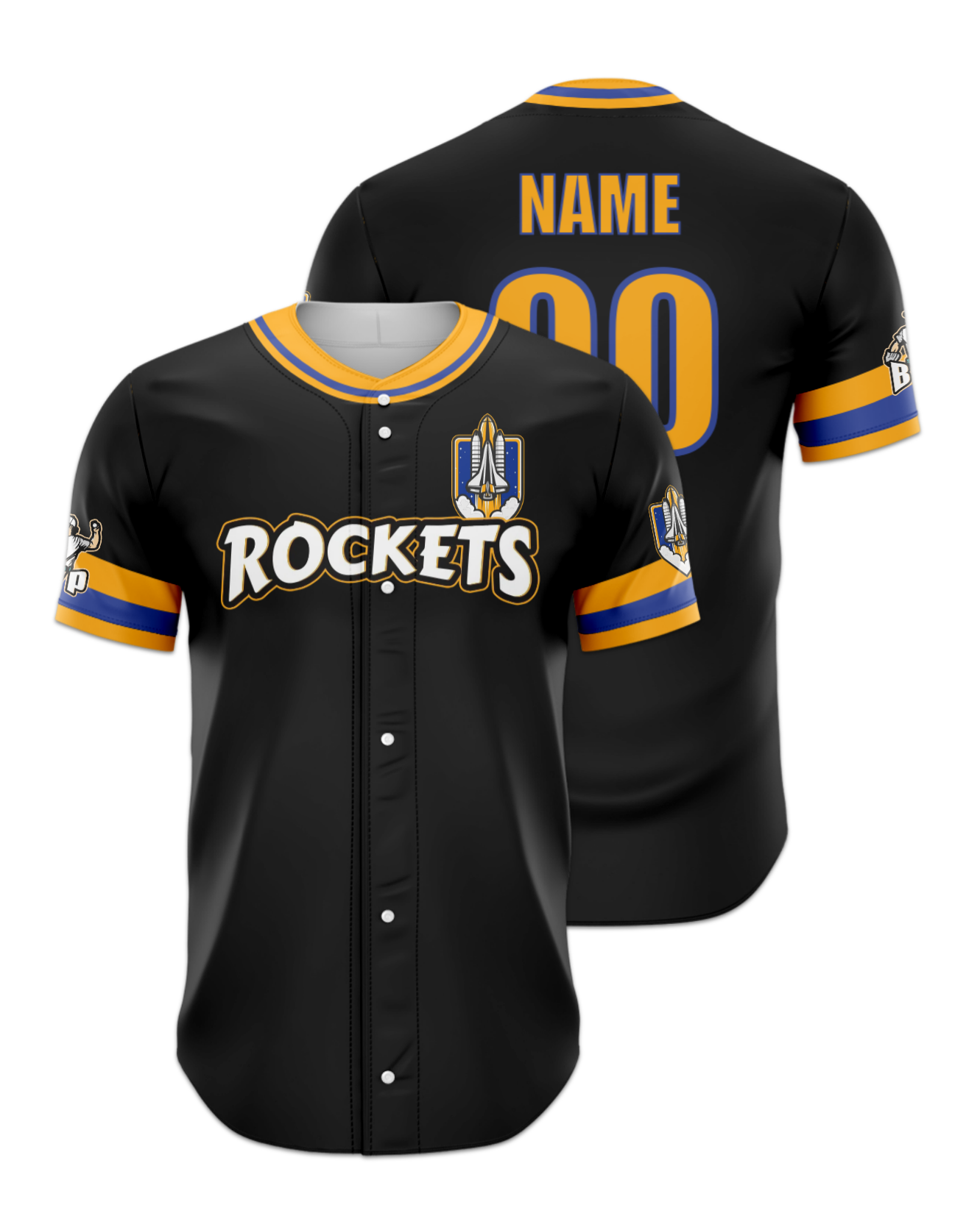 Rendered product preview, stack