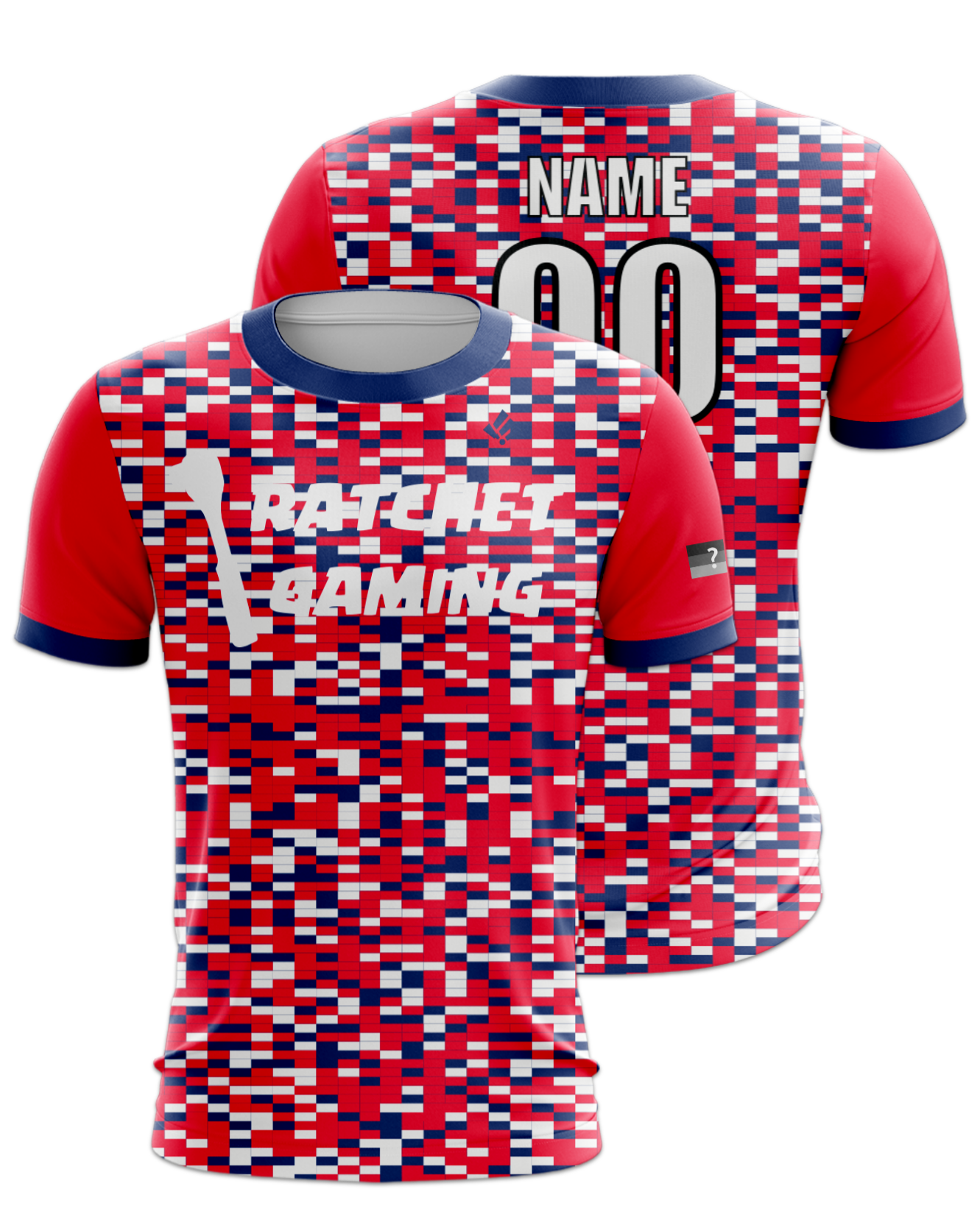 Rendered product preview, stack