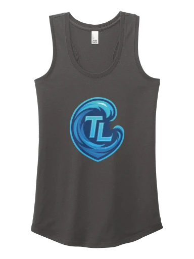 District Women's Perfect Tri Racerback Tank preview, front