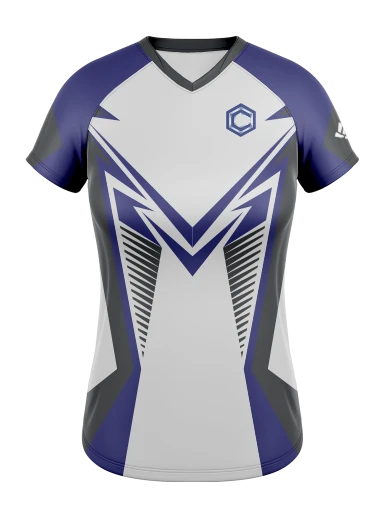 Women's Esports Jersey (White) preview, front