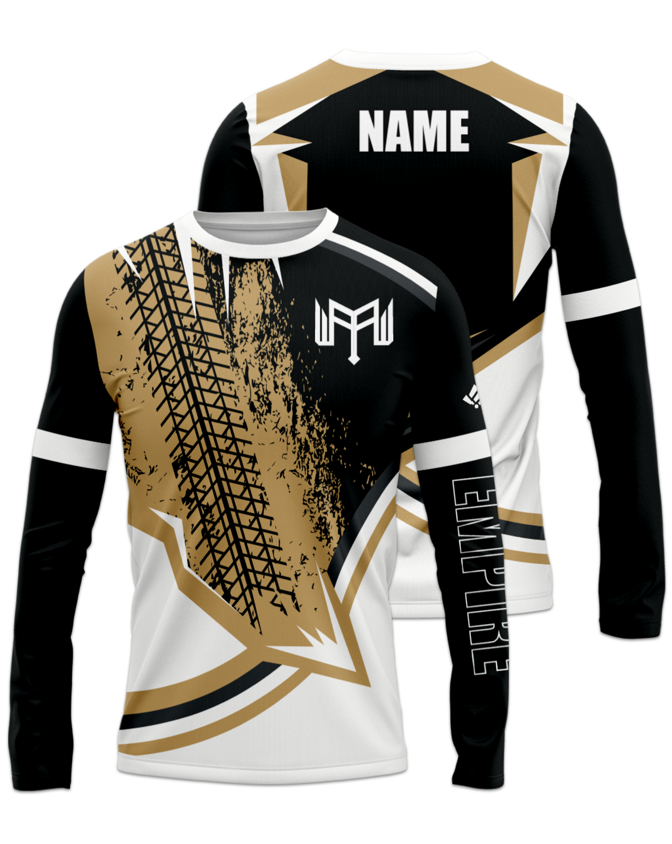 Rendered product preview, stack