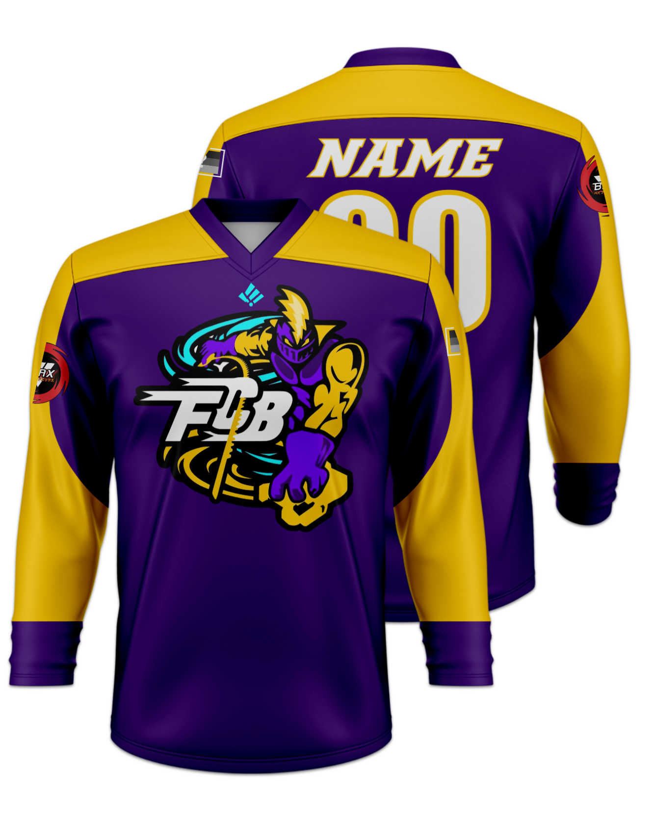 Rendered product preview, stack