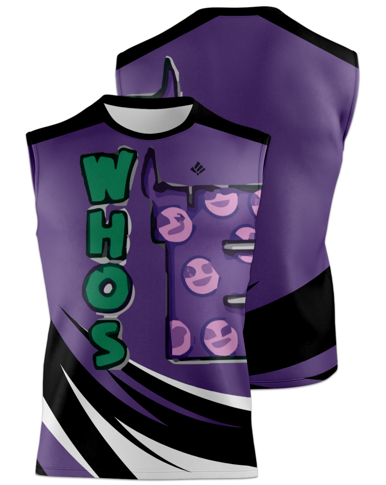 Rendered product preview, stack