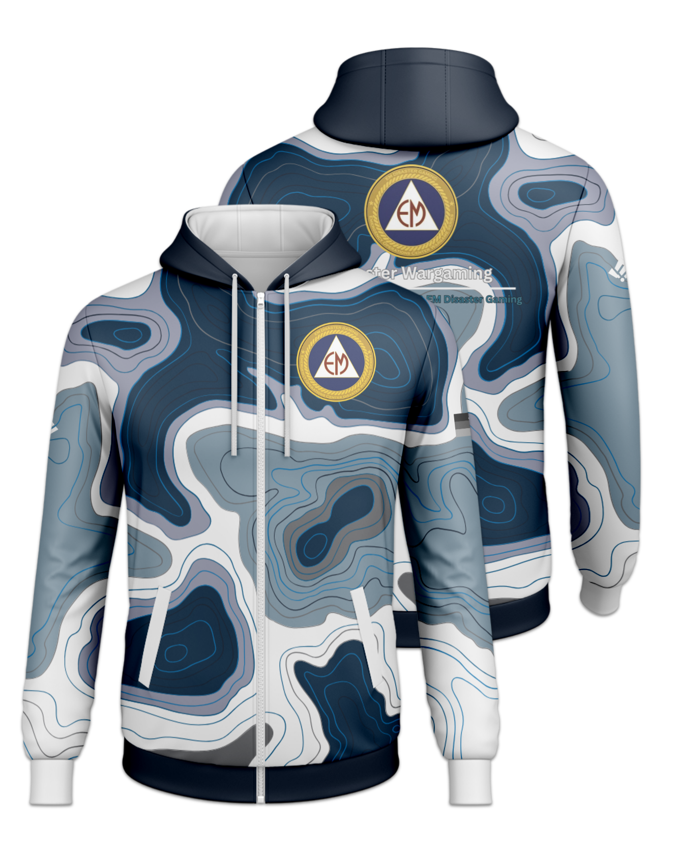 Rendered product preview, stack