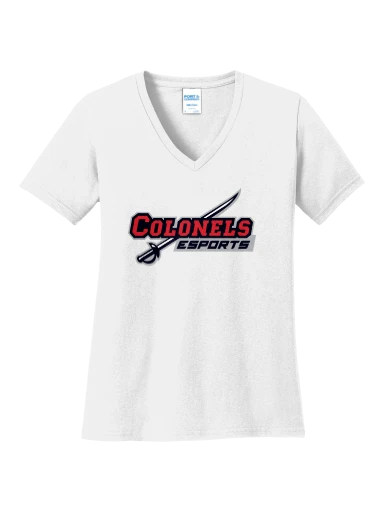 Port & Co Core Cotton V-Neck Tee preview, front