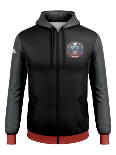 Men's Full Zip Poly Fleece Hoodie preview, front