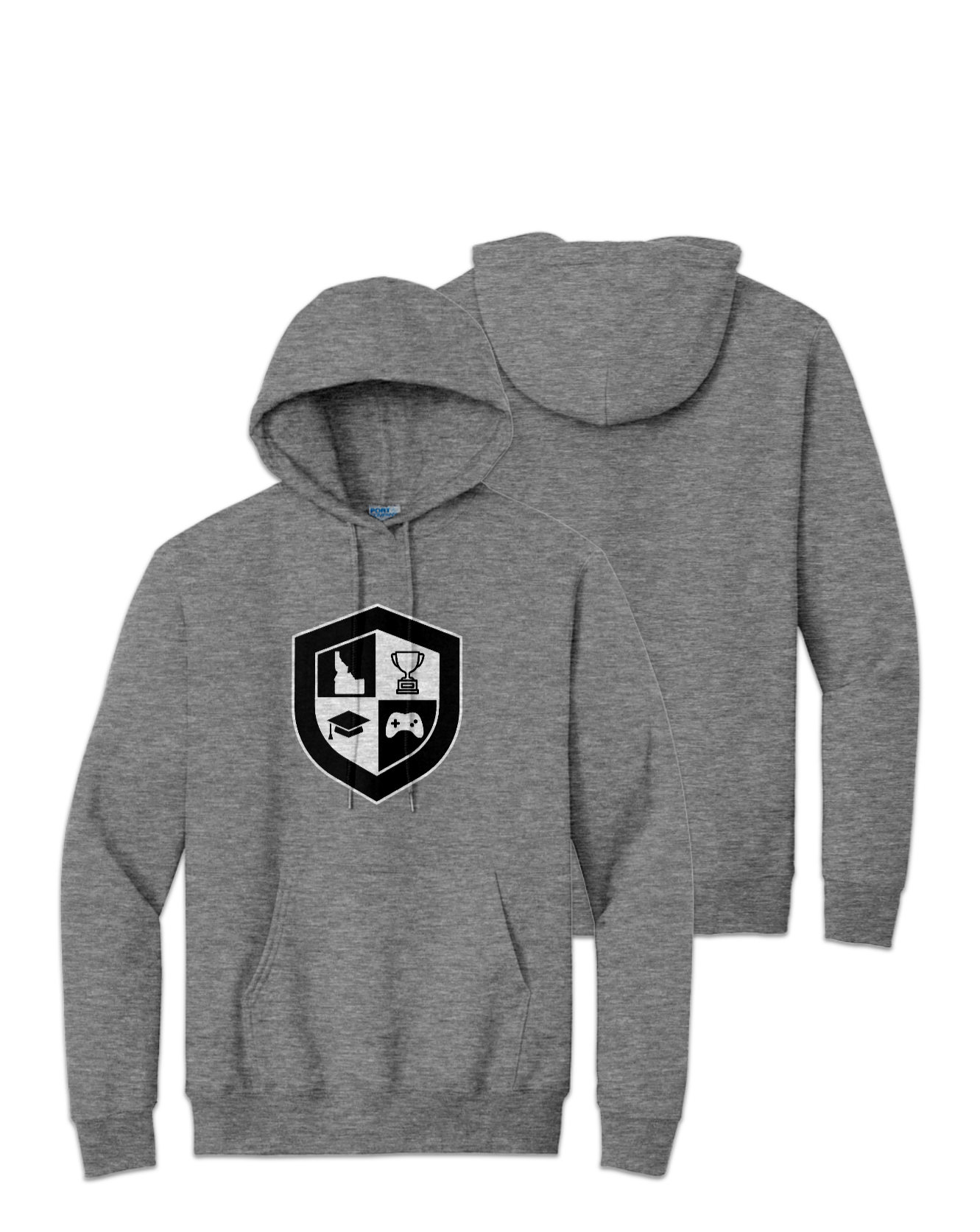 Rendered product preview, stack