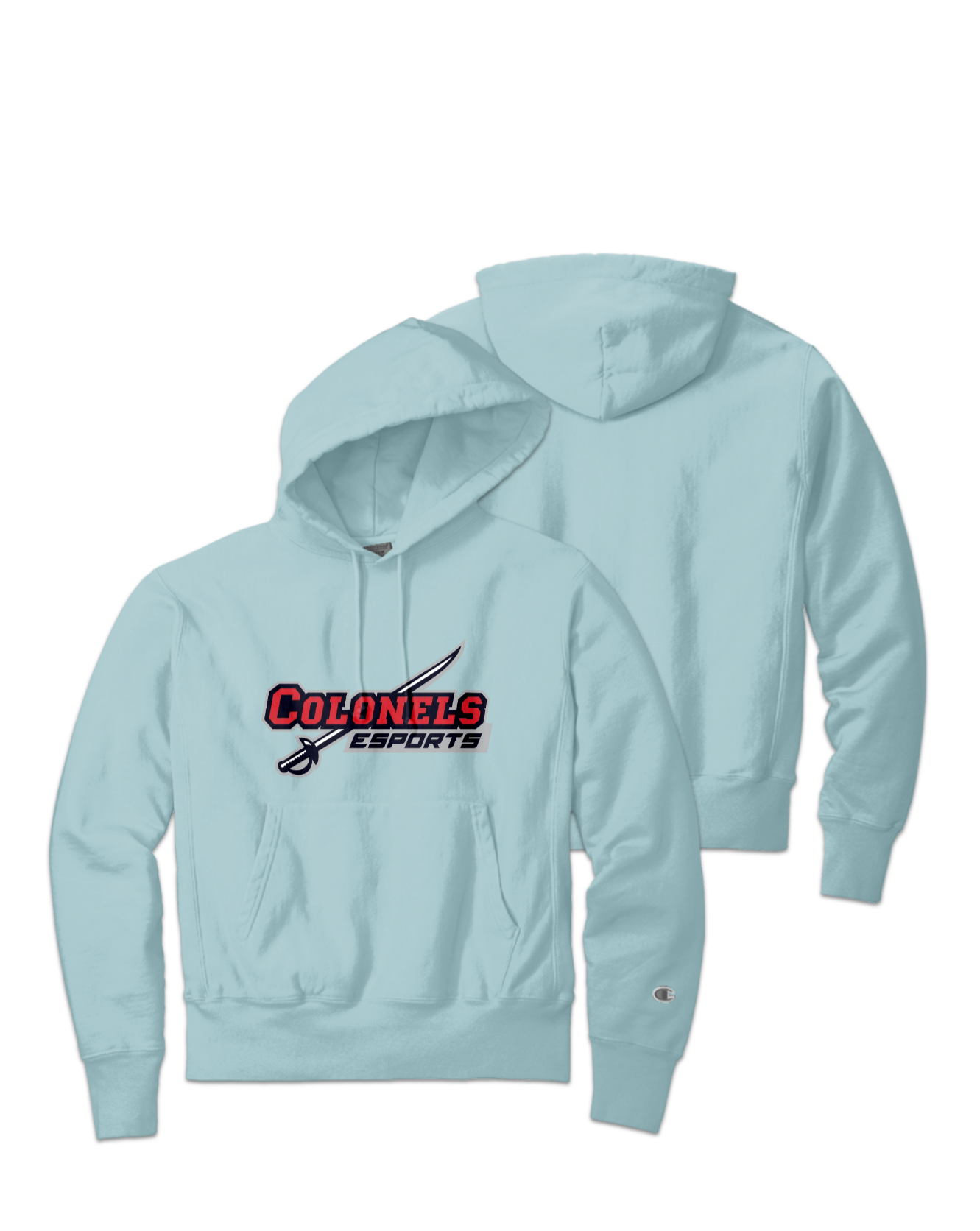 Rendered product preview, stack