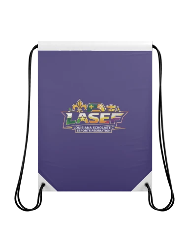 LASEF Drawstring Bag - 17.5"x23" preview, front