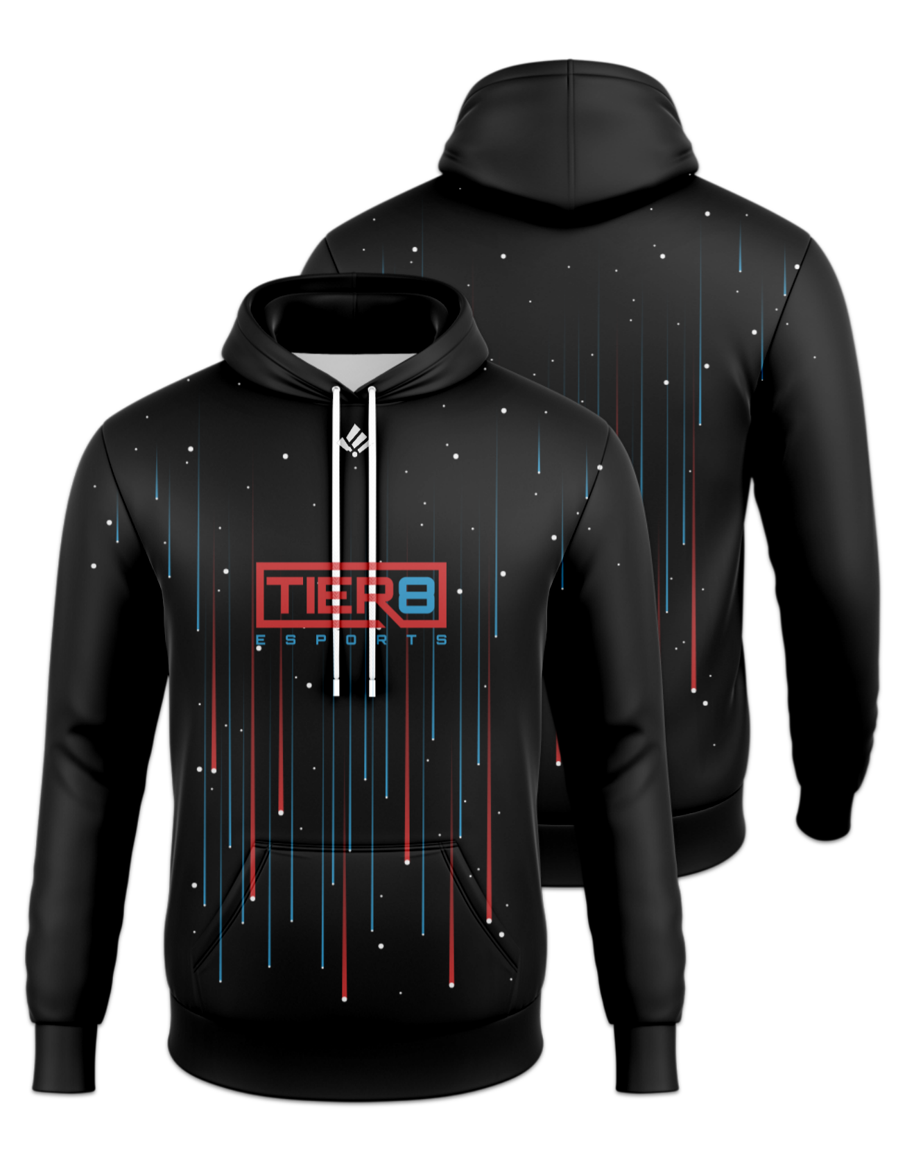 Rendered product preview, stack