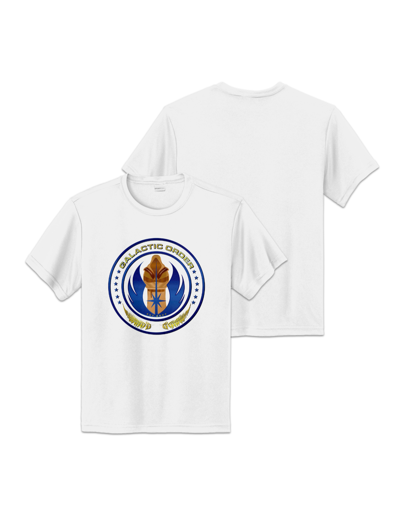 Rendered product preview, stack