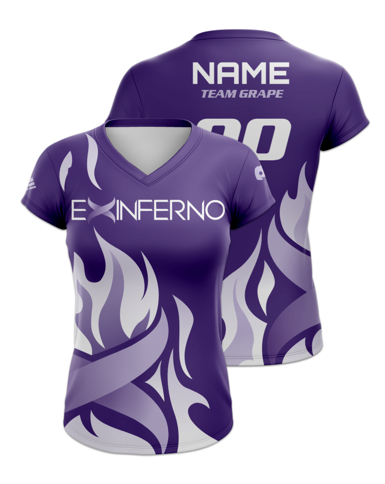 Rendered product preview, stack