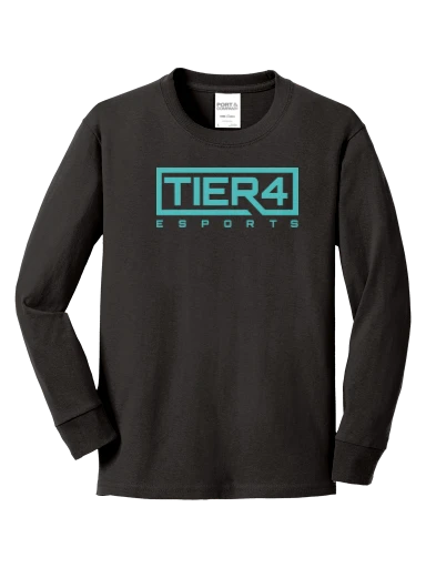 Tier 4 Fan Store Youth Long Sleeve Core Cotton Tee preview, front