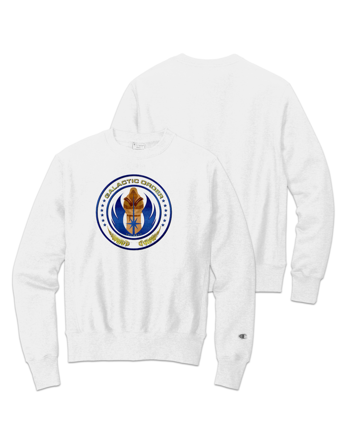 Rendered product preview, stack