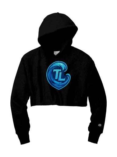 Champion Women's Reverse Weave Cropped Cut-Off Hooded Sweatshirt preview, front