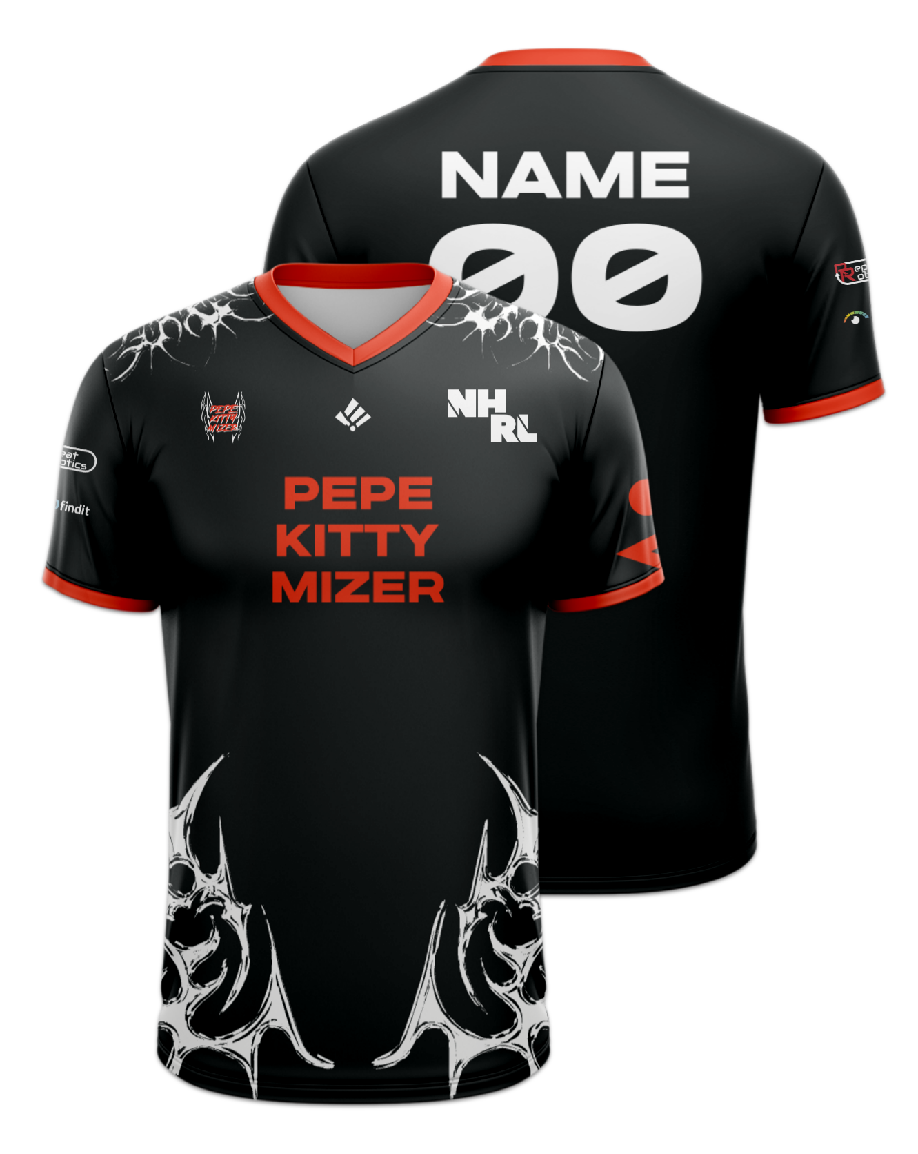 Rendered product preview, stack