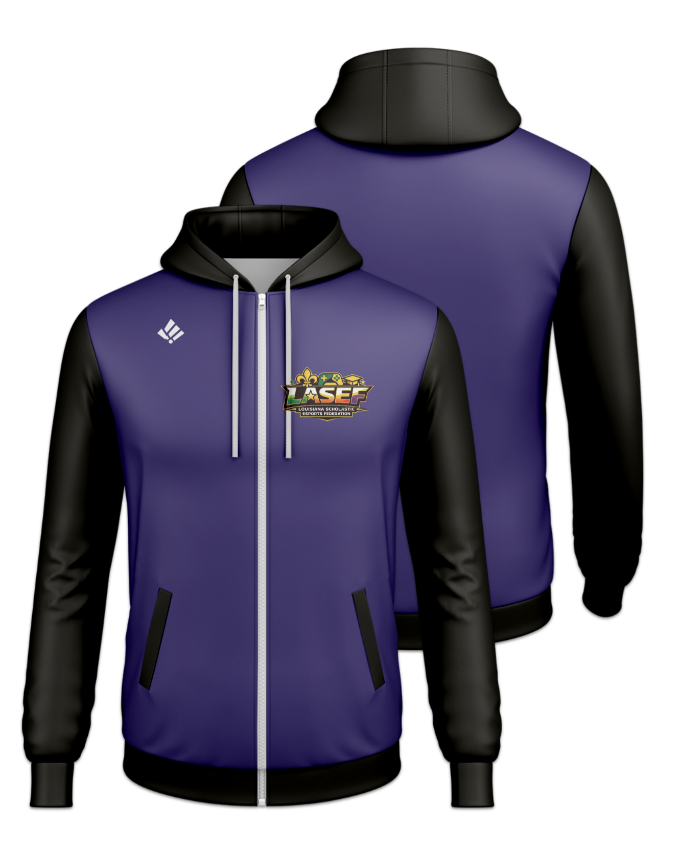 Rendered product preview, stack
