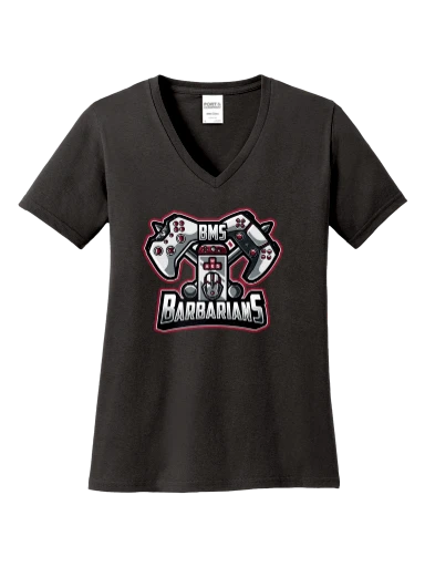 Women's Core Cotton V-Neck Tee preview, front