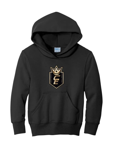 Youth Core Fleece Pullover Hooded Sweatshirt preview, front