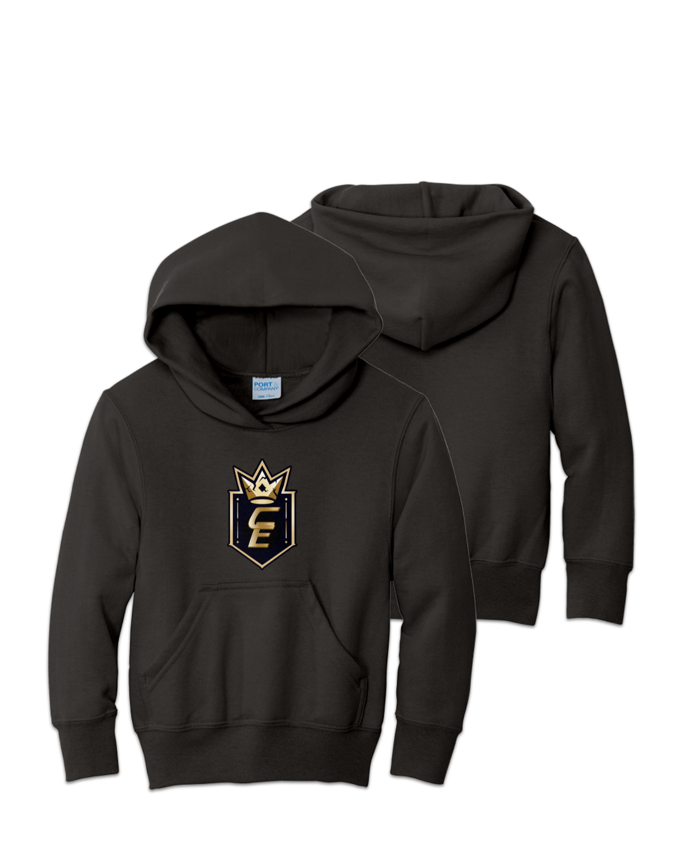 Rendered product preview, stack