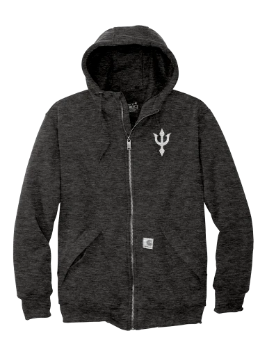 Carhartt Midweight Thermal-Lined Full-Zip Sweatshirt preview, front