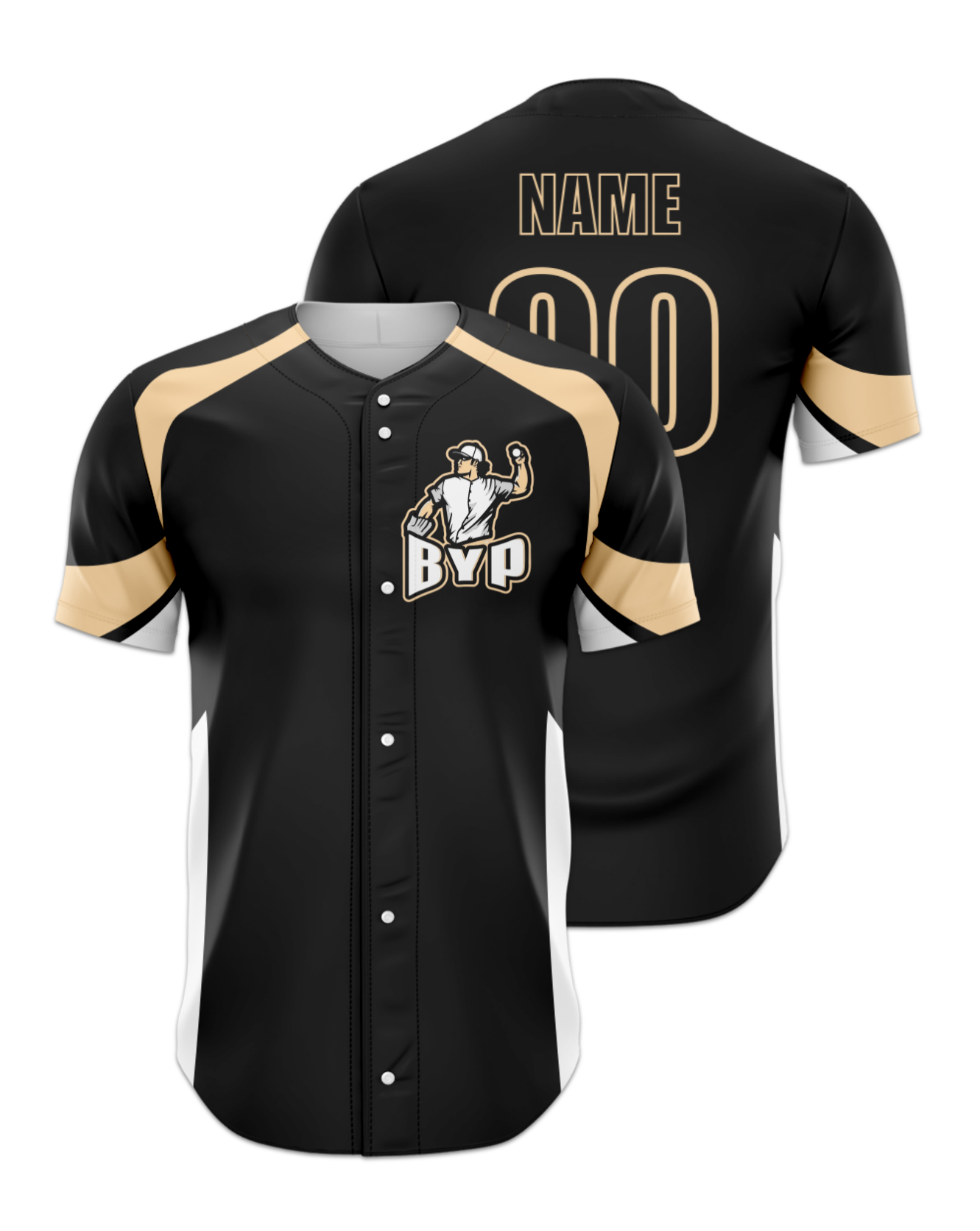 Rendered product preview, stack