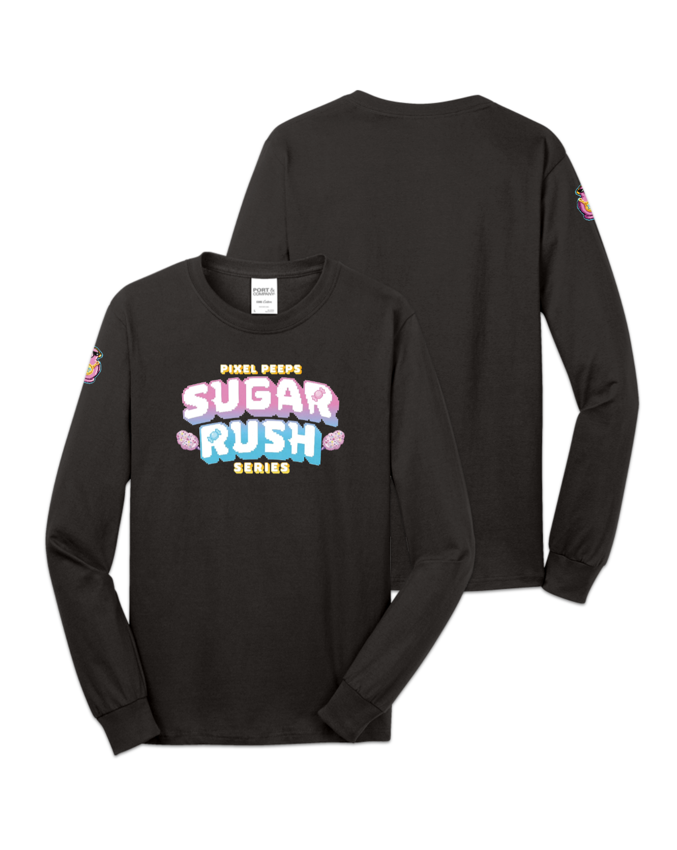 Rendered product preview, stack