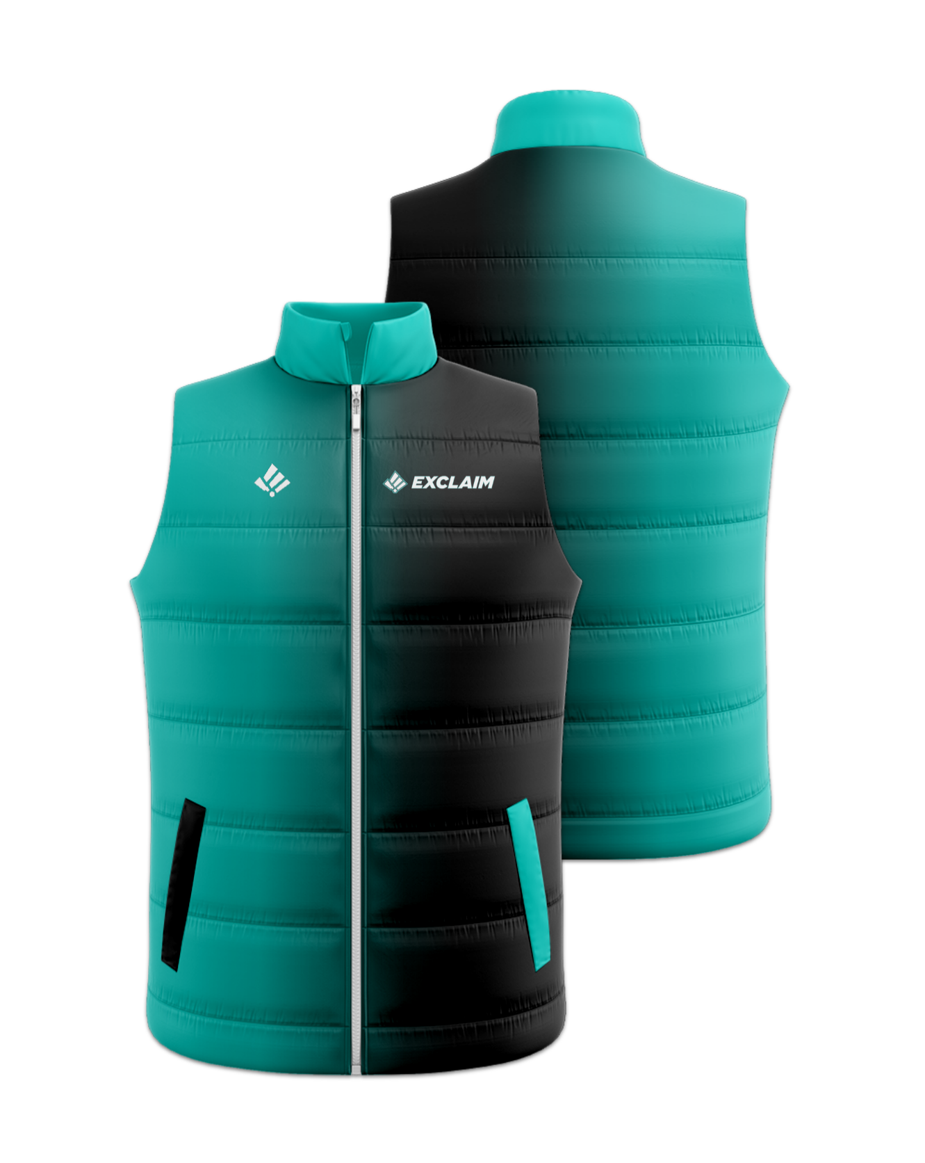 Rendered product preview, stack