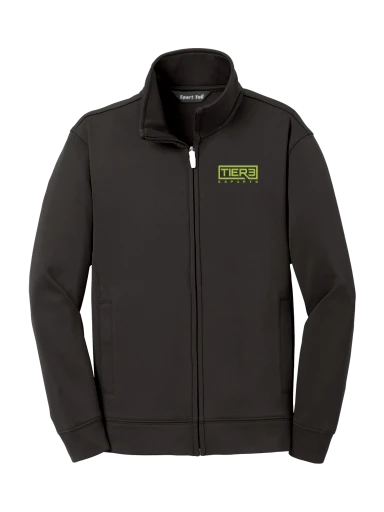 Tier 3 Fan Store Youth Sport-Wick Fleece Full-Zip Jacket preview, front