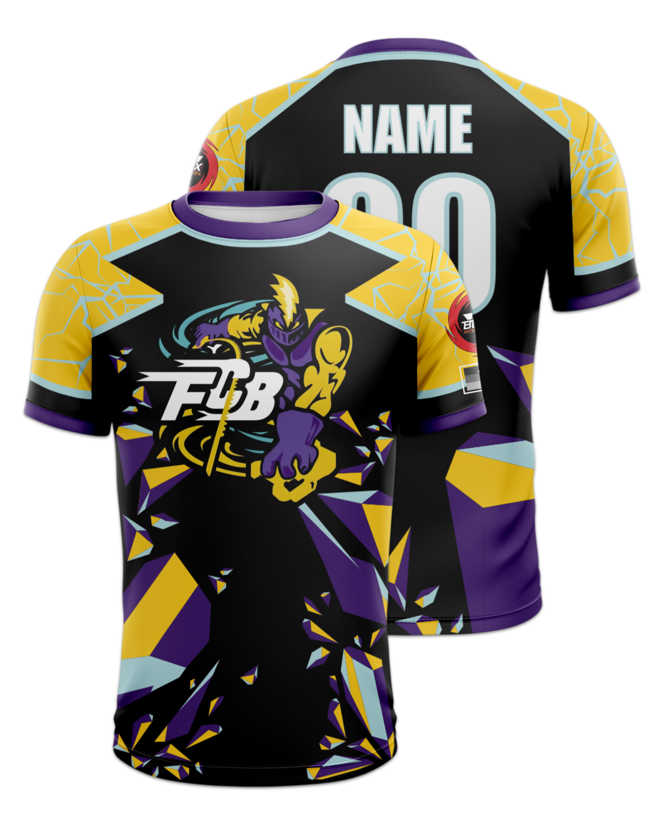 Rendered product preview, stack