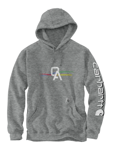 Carhartt Midweight Hooded Logo Sweatshirt preview, front